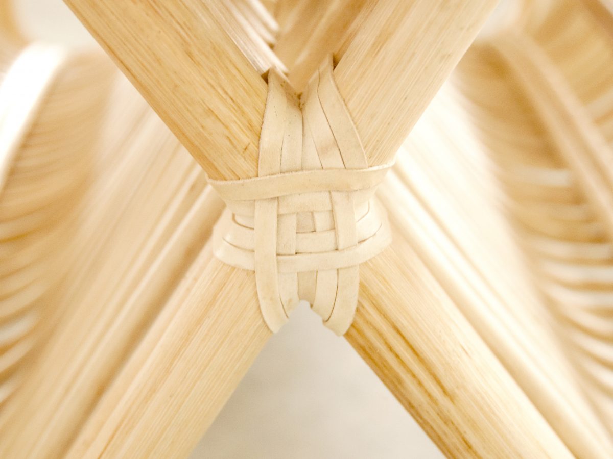 PRETZEL bench + stool